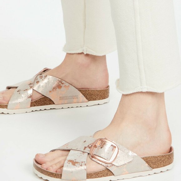 Birkenstock Siena Rose Gold Metallic Copper - Picture 6 of 15